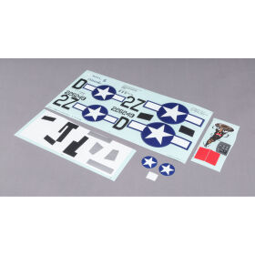 E-Flite Decal Sheet: P-47 1.2m / EFL8456