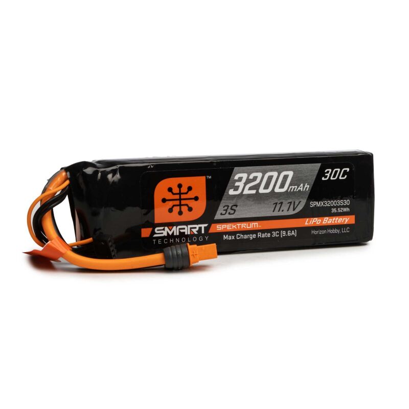 E-Flite 11.1V 3200mAh 3S 30C LiPo Battery: EC3 / EFLB32003S30