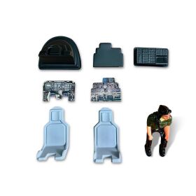 Hangar 9 Cockpit Hatch Parts: OV-10 Bronco 20cc / HAN505515