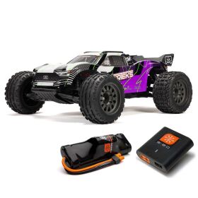ARRMA 1/10 VORTEKS MEGA 550 Brushed 2WD Stadium Truck RTR incl.Akku und Ladegerät Orange / ARA3205ST1
