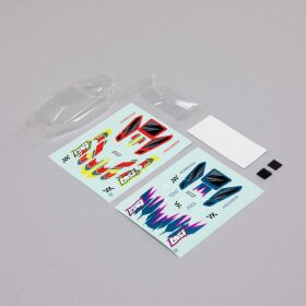Losi Karosserie und Heckflügel unlackiert: Micro-B /...