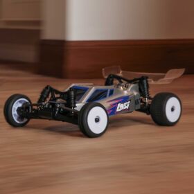 LOSI Micro-B 1:24 2WD Buggy RTR inkl. Akku & Ladegerät, silber / LOS00007T2