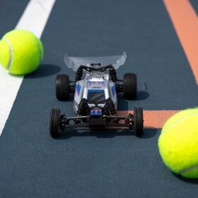 LOSI Micro-B 1:24 2WD Buggy RTR inkl. Akku & Ladegerät, silber / LOS00007T2