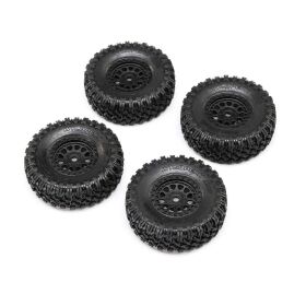 Axial Reifen 1.0 schwarz Rhino Primm Falken M/T (4...