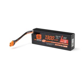 Spektrum 11.1V 1300mAh 3S 30C Smart G2 LiPo Battery: IC2...