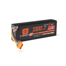 Spektrum 11.1V 1300mAh 3S 30C Smart G2 LiPo Battery: IC2...