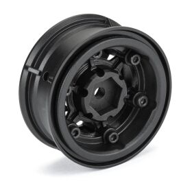 Pro-Line Racing Felgen vorne/hinten 1:10 Holcomb 1.55" 12mm Crawler Bead-Loc schwarz (Paar) / PRO284200