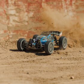 ARRMA TYPHON GROM 223S BLX Brushless 4X4 Small Scale Buggy RTR (incl.Akku und Ladegerät) Blue / ARA2306ST2