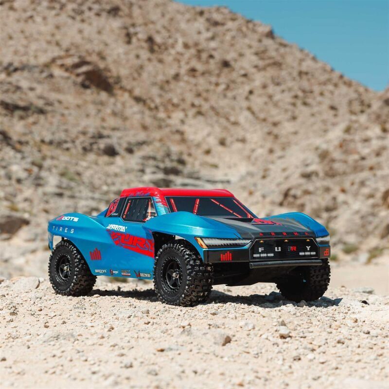ARRMA 1/10 FURY 223S BLX Brushless 2WD Short Course Truck RTR Blue / ARA3521T1