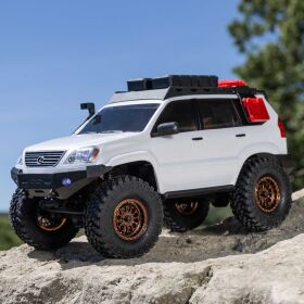 AXIAL 1/24 SCX24 Lexus GX 470 4X4 Rock Crawler RTR White...