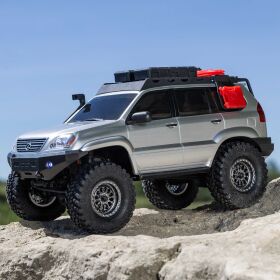 AXIAL 1/24 SCX24 Lexus GX 470 4X4 Rock Crawler RTR Silver...