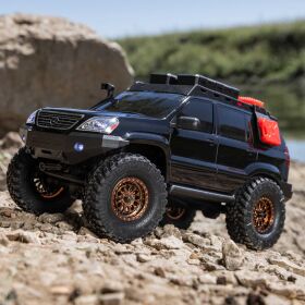 AXIAL 1/24 SCX24 Lexus GX 470 4X4 Rock Crawler RTR Black...
