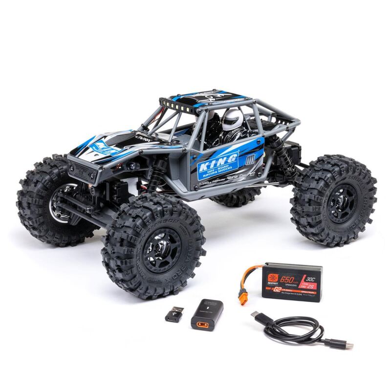 AXIAL 1/18 UTB18 Capra 4WS 4WD Trail Buggy RTR incl.Akku und Ladegerät Blue / AXI-1750T1
