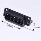 Hangar 9 10-Pin Connector Set (2) / HAN339010P