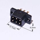 Hangar 9 6-Pin Connector Set (2) / HAN33906P