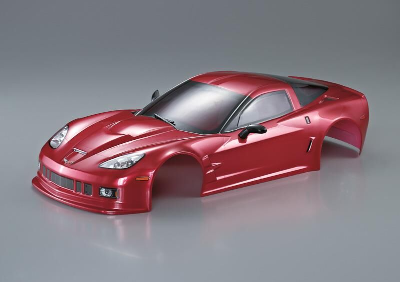 Killerbody Corvette GT2 Karosserie Dunkelrot 190mm RTU /KB48016