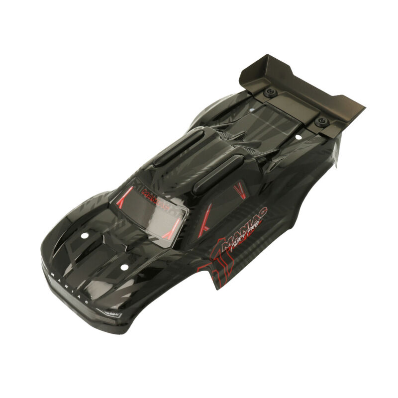 Maniac Karosserie Truggy schwarz/rot /MA20000