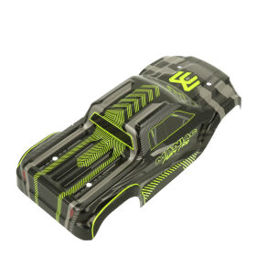 Maniac Karosserie Monster Truck schwarz/gelb /MA20055