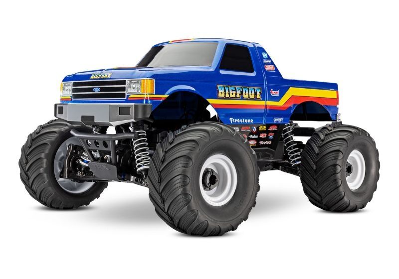 TRAXXAS Ford F-150 Bigfoot 4x4 brushless BL-2S blau 1/10 Monster-Truck RTR / TRX67134-4-BLUE