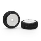 Matrix Red Giant Super Soft verklebt auf weissen Felgen 1:8 (2) / M.RDGSS-GL