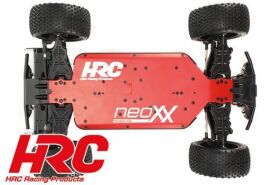 HRC Racing Auto 1/10 XL Elektrisch- 4WD Buggy RTR HRC NEOXX Brushed Dirt Striker V2 ROT/SCHWARZ / HRC15002BR-1