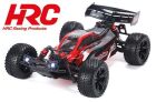 HRC Racing Auto 1/10 XL Elektrisch- 4WD Buggy RTR HRC NEOXX Brushed Dirt Striker V2 ROT/SCHWARZ / HRC15002BR-1