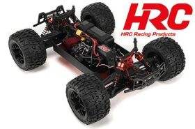HRC Racing Auto 1/10 XL Elektrisch- 4WD Pickup Truck RTR HRC NEOXX Brushless Scrapper V2 ROT/SCHWARZ / HRC15012BL-1