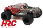HRC Racing Auto 1/10 XL Elektrisch- 4WD Pickup Truck RTR HRC NEOXX Brushed Scrapper V2 ROT/SCHWARZ / HRC15012BR-1