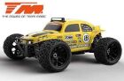 Team Magic Auto 1/8 elektrisch 4WD EP Buggy Beetle Baja 3-4S RTR Gelb / TM560021Y