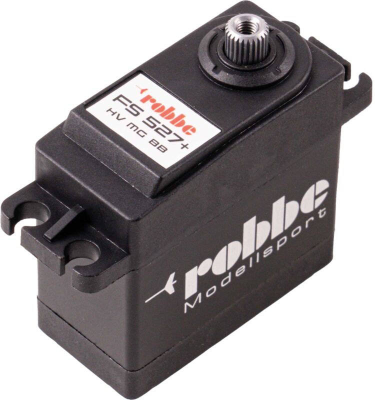 Robbe Modellsport FS 527+ BB MG HV Servo mit Teil Aluminium Gehäuse, Digital, mit Softstart / 9132