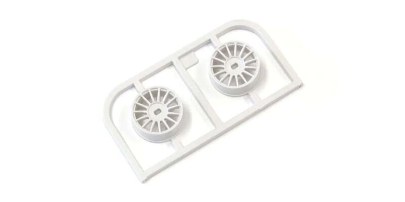 Kyosho Felgen Kyosho Mini-Z AWD Narrow Offset 0 (2) Weiss / K.MDH100W-N0B