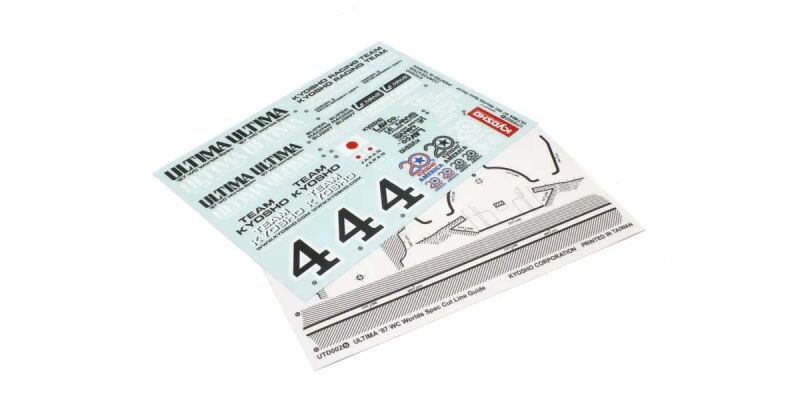 Kyosho DEKORBOGEN  Ultima 87 WC / K.UTD002
