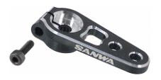SANWA Aluminum servo horn black 23t / S.107A54261B