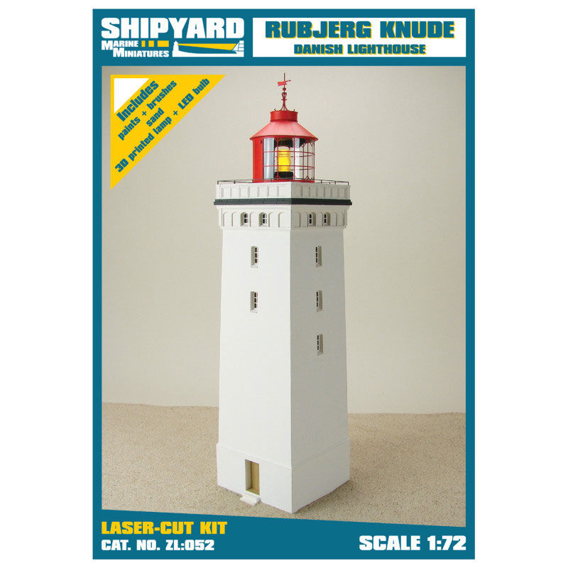 Leuchtturm Rubjerg Knude Laser Kartonbausatz / 24692