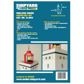 Leuchtturm Rubjerg Knude Laser Kartonbausatz / 24692