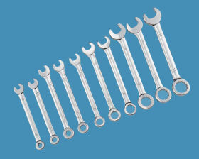 Ring- + Maulschlüsselsatz 10-teilig SW4-SW11 / 455520
