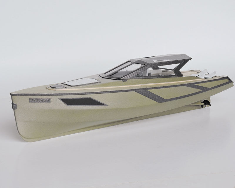 Krick Galaxy 53ft Luxus-Sportboot Holzbausatz Maßstab 1:25 / 800705