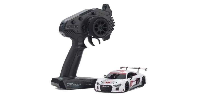Kyosho Mini-Z MR04 RWD Audi R8 LMS 2015 White (W-MM/KT531P) / K.32357AS