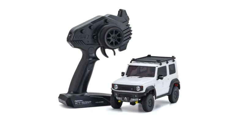Kyosho Mini-Z 4X4 MX-01 Suzuki Jimny Sierra Apio TS4 Pure White (KT531P) / K.32539PW
