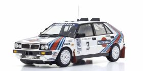 Kyosho 1:18 Lancia Delta HF 4WD Olympus Rally 1987...