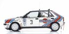 Kyosho 1:18 Lancia Delta HF 4WD Olympus Rally 1987 Martini Rossi Nr.3 / KS08960E