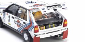 Kyosho 1:18 Lancia Delta HF 4WD Rally Monte Carlo 1988 Martini Nr.3 / KS08960F