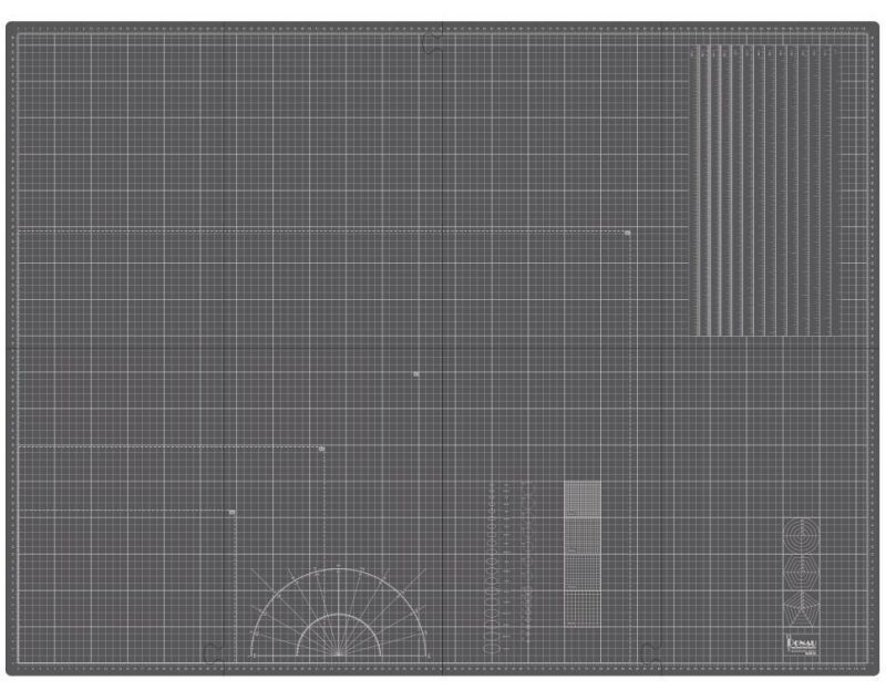 Donau Elektronik MS-A0 - Selbstheilende Schneidematte A0 (1200 x 900 x 2 mm) faltbar