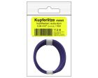 Donau Elektronik 112-6 - Kupferschalt Litze hochflexibel 0,04 mm² / 10 m violett - in SB Beutel