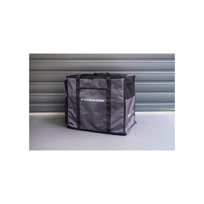 Koswork 1/8 One Large & Two Mid Drawer Side Buggy/Onroad Car Carrying Bag (Top Open Design) / KOS32292