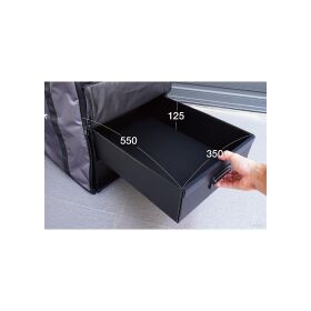 Koswork 1/8 One Large & Two Mid Drawer Side Buggy/Onroad Car Carrying Bag (Top Open Design) / KOS32292