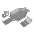 Team Associated RC10CC Chassis, Nose Plate, Motor Mount, silver / AE6311