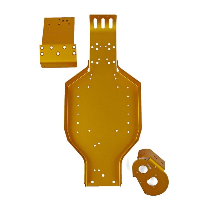 Team Associated RC10 Chassis, Gold / AE6637