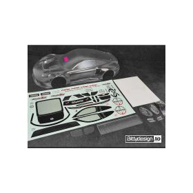 Bittydesign P-G3TR 1/7 clear body for ARRMA...