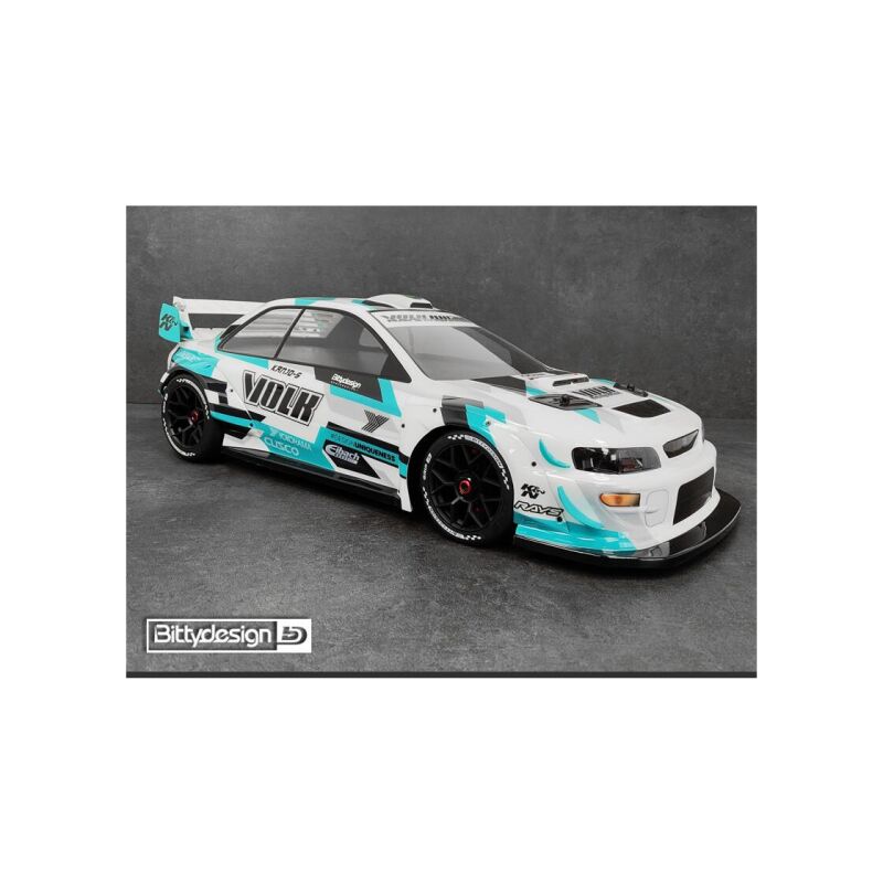 Bittydesign KANJO-S 1/7 clear body for ARRMA Felony, Pre-Cut, 1.5mm / BDAR7F-KJS